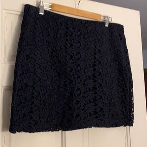 Banana Republic Navy Skirt